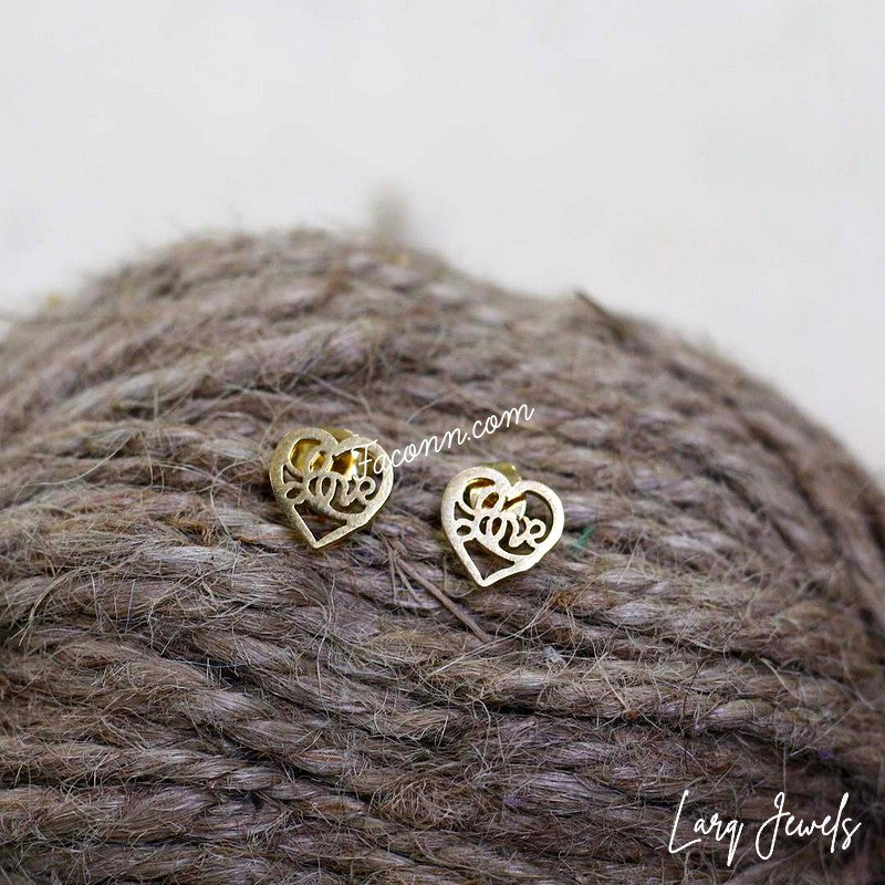 LARQ JEWELS Love Western Neck Chain Pendant Necklace