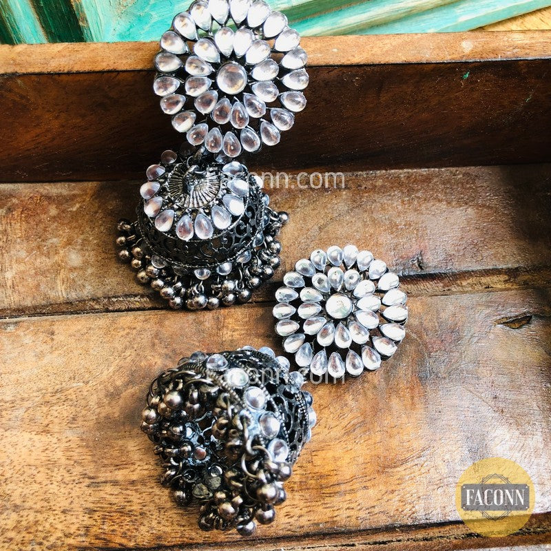 LARQ JEWELS Swiss Zircon Earring Traditional Party Wear Earring
