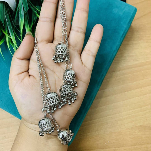 LARQ JEWELS Stylish Jewellery Earrings Afghani Jhumka earrings