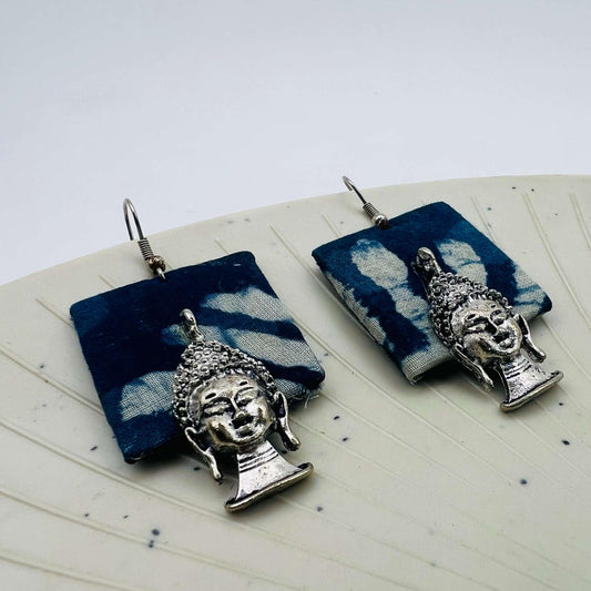 Little Buddha Fabric Earrings