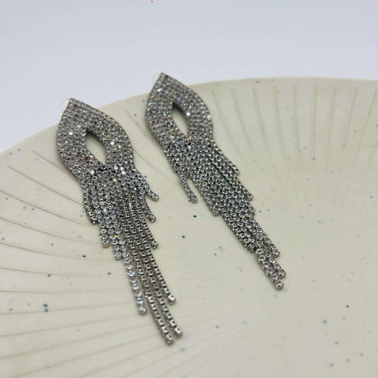 Women's Fashion Crystal Rhinestone Dangler Earrings