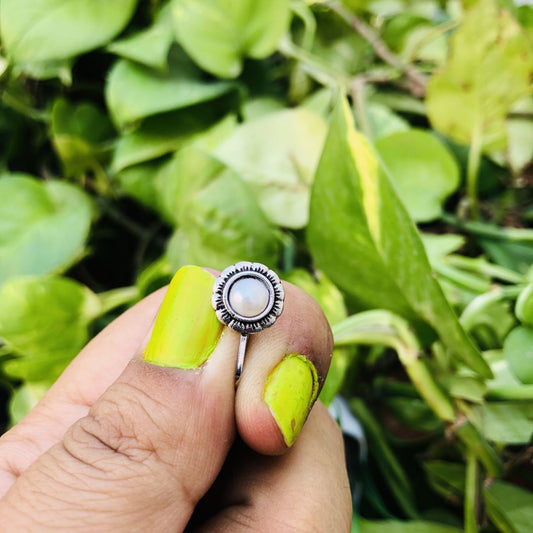 LARQ JEWELS Oxidized german Silver Plated Handmade Nose clip ON