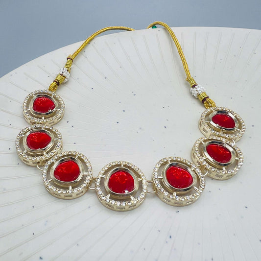 Contemporary Crystal Necklace