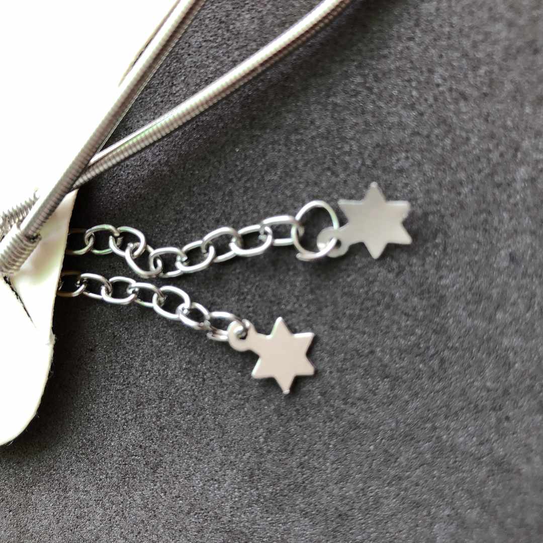 LARQ JEWELS Classy Women Silver Snake Chain Anklet - 1 pair
