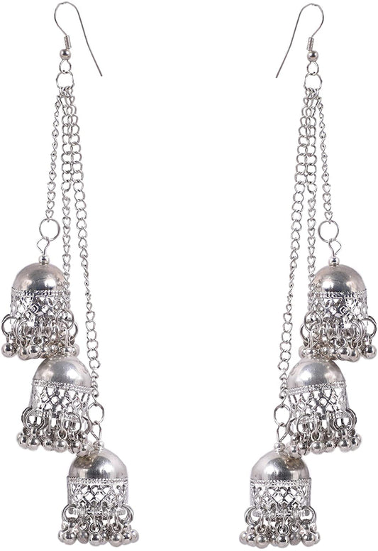 LARQ JEWELS Stylish Jewellery Earrings Afghani Jhumka  earrings