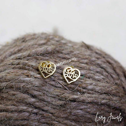 LARQ JEWELS  Love Western Neck Chain Pendant Necklace