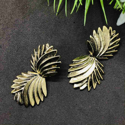 LARQ JEWELS Indo Western Trendy Earring With Gold Plating