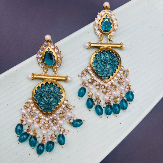 Zohra Mehendi Statement Earrings