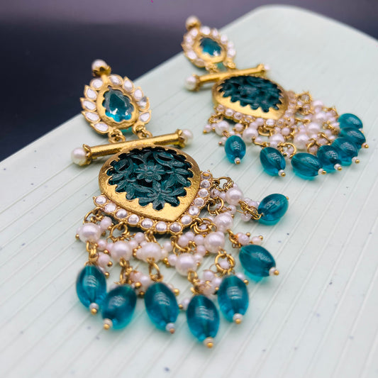 Zohra Mehendi Statement Earrings