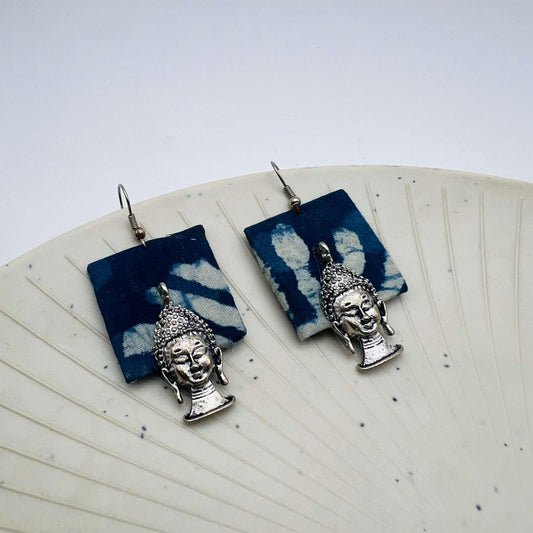 Little Buddha Fabric Earrings