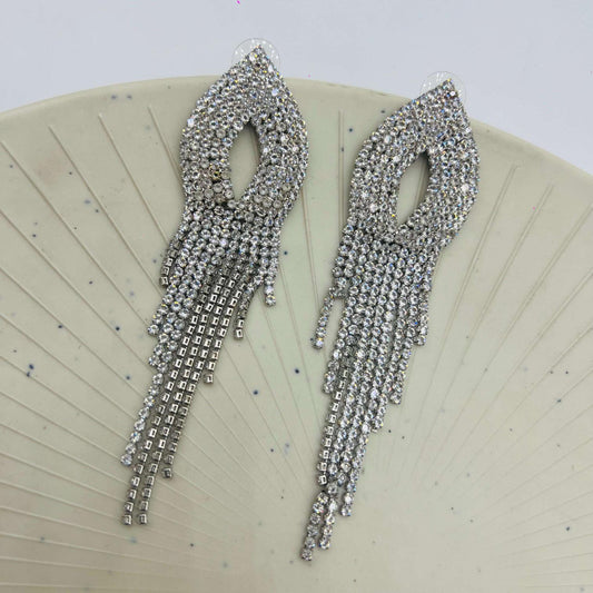 Women's Fashion Crystal Rhinestone Dangler Earrings