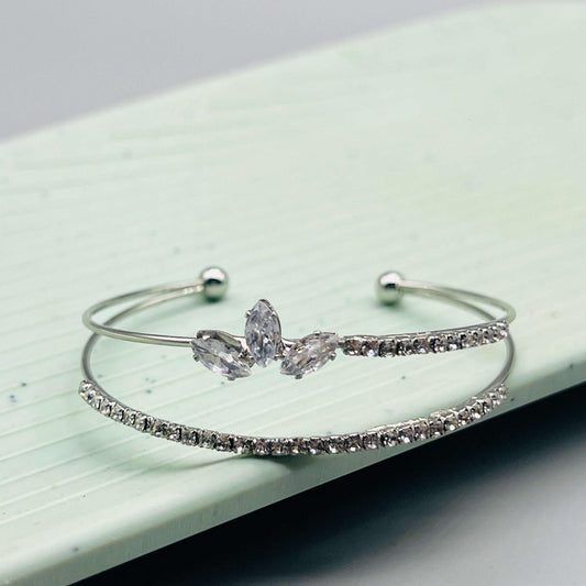 Wings of Whimsy Silver Adjustable Bracelet