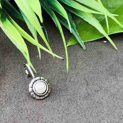 LARQ JEWELS Oxidized german Silver Plated Handmade Nose clip ON
