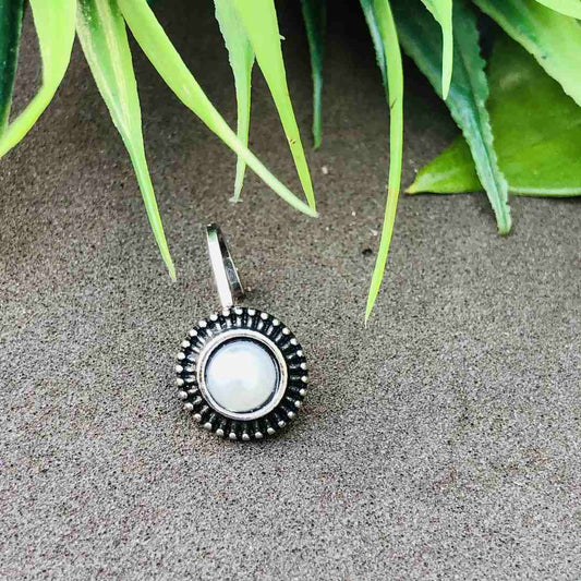 LARQ JEWELS Premium Trendy Antique oxidized nose pin for Womens and Girls