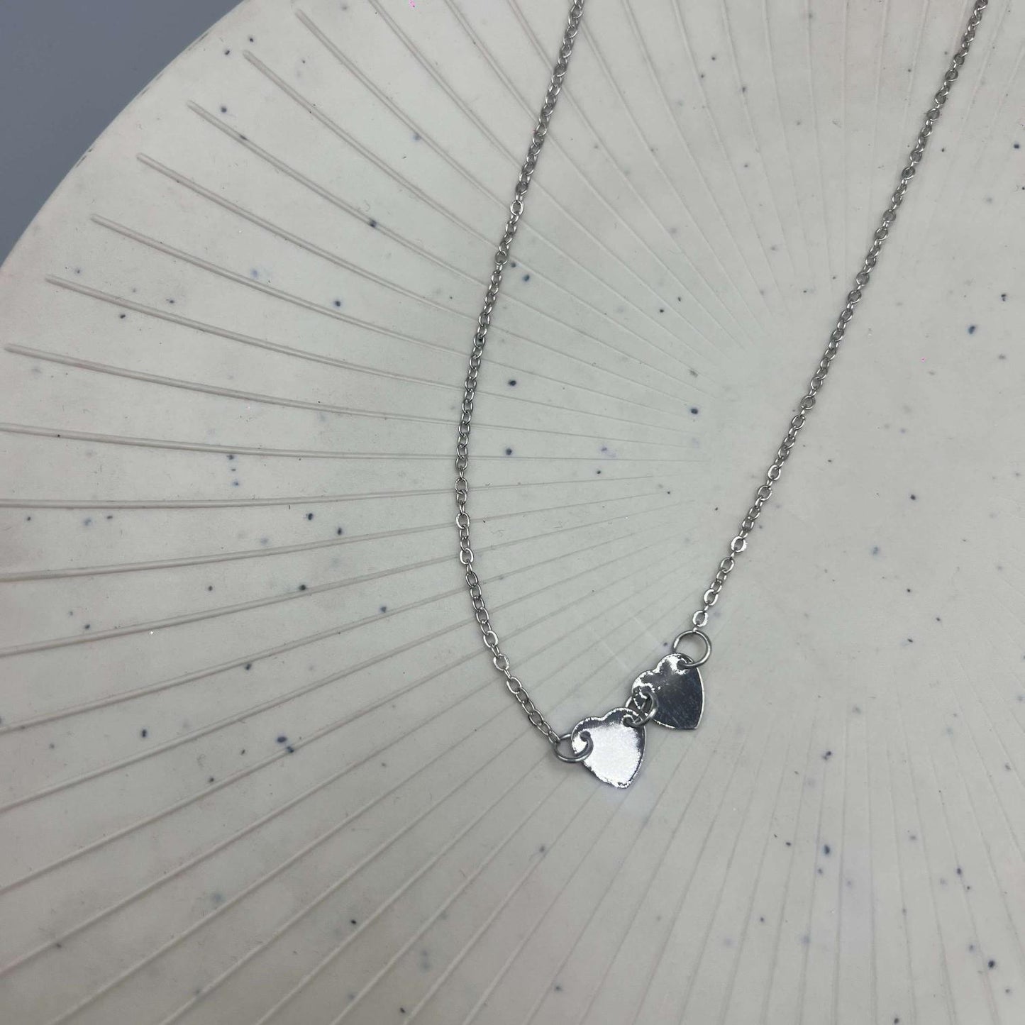 Fluttering Hearts Necklace