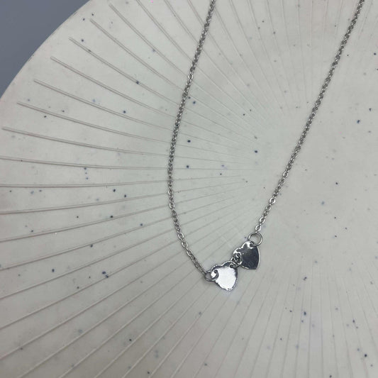 Fluttering Hearts Necklace
