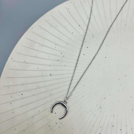 Luna Moon Silver Necklace