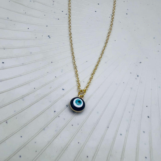 Minimalist Evil Eye Chain