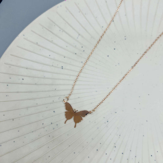 Cascading Butterfly Necklace