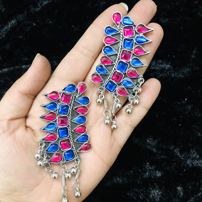 Larq Jewels Handcrafted Meenakari Enamel Choker Necklace